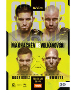 UFC 284 Poster Makhachev VS Volkanovski MMA Event Fight Card Size 11x17 ... - £9.57 GBP+