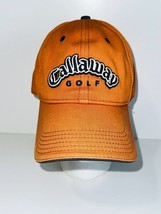 New Era Callaway Burnt Orange Mens Polyester Adjustable Buckle Golf Hat ... - £22.17 GBP
