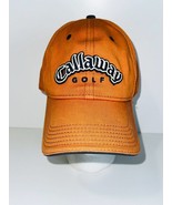 New Era Callaway Burnt Orange Mens Polyester Adjustable Buckle Golf Hat ... - £22.08 GBP