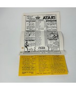 Vtg 1980&#39;s Royal Software Paper Ad for ATARI Catalog Hardware Software M... - $18.73