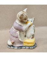 Vintage Rare Beswick Beatrix Potter Tabitha Twitchit &amp; Miss Moppet 1976 ... - $35.79