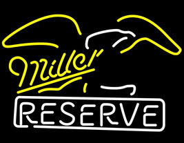 New Miller Lite Miller Reserve Beer Bar Neon Light Sign 16&quot;x 15&quot; [High Quality] - £111.11 GBP