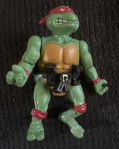 TMNT 1988 Hard Head Raphael Teenage Mutant Ninja Turtles Raphael with Belt - £16.87 GBP