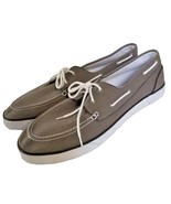 POLO by RALPH LAUREN Gray Grey Canvas Boat Shoes Size 17 - $109.97 CAD