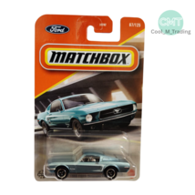 2025 Matchbox #67 1968 Ford Mustang Fastback Brittany Blue Poly Diecast Car - $13.86 2025 Matchbox #67 1968 Ford Mustang Fastback Brittany Blue Poly Diecast Car - $13.86