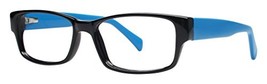 Chill Unisex Youth Eyeglasses - Modern Collection Frames - Black/Blue 52... - £46.41 GBP