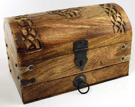 Celtic Cross Treasure Chest - £82.16 GBP