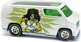 Hot Wheels - Custom &#39;77 Dodge Van: &#39;17 Women Of Marvel - She-Hulk *Loose* - £6.28 GBP