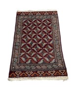 Handmade Antique Turkmen Yomud Rug 4.2&#39; x 6.4&#39; (127cm x 193cm) 1920s - 1N92 - $16,409.00 MXN