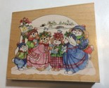 STAMPS HAPPEN RUBBER STAMP - CLOVER HILL CHOIR - 80068 - CLEAN - XLG - A... - $7.66