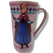 Disney Mug Frozen Mug Anna Of Arendelle 6&quot;in Tall Ceramic Mug Coffee Mug 14fl oz - £26.89 GBP