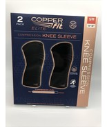 NOB Copper Fit Elite Knee Sleeve 2 Pack, Copper Infused Compression Sleeve S/M - $18.00