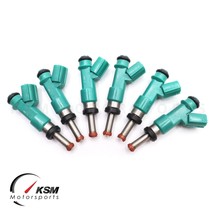 6 x Fuel Injectors for 23250-0P010 fit Toyota Avalon Camry Highlander 3.5L V6 - $170.00