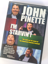 John Pinette Im Starvin! DVD 2006 Very funny clean comedy Actor Seinfeld finale - £12.39 GBP