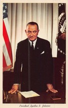 Lot Of 4 Postcards~Lyndon Baines JOHNSON-36th President Of The United States - £9.01 GBP