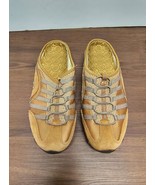 Skechers Women&#39;s Size 9 Brown Bronze Leather Closed Toe Slip On Comfort ... - £16.50 GBP