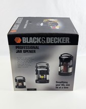 Black &amp; Decker Professional Jar Opener Black Color, New in box JW200BM - £66.54 GBP