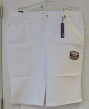 Gloria Vanderbilt Amanda Skimmer Shell White  Women&#39;s PLUS Sz 24W NWT MS... - $365.67 MXN