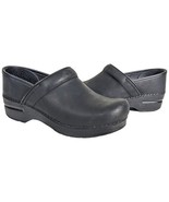 Dansko 212-020202 XP 2.0 Lightweight Leather Clogs Matte Black US 6.5 Na... - $49.51