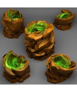 3D Printed Fantastic Plants and Rocks Vortex Stones 28mm - 32mm D&amp;D Warg... - $26.43 CAD+