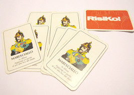 Ricambi risiko più risiko! 4 carte da gioco Maresciallo in difesa ricambio  - £9.15 GBP