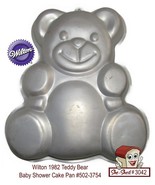 Wilton 1982 Huggable Teddy Bear Cake Pan Vintage 502-3754 Vintage Party ... - £7.78 GBP