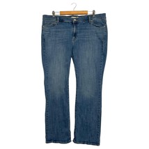 Levis Jeans Womens 22W Blue Classic Bootcut Stretch Denim Mid Rise Western - $465.41 MXN