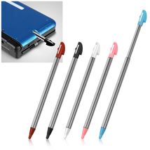 5pcs Colors Metal Retractable Stylus Touch Pen For Nintendo 3DS XL N3DS LL US - £19.98 GBP