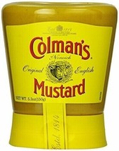 Colman&#39;s Squeezy Mustard, 5.3-Oz., Pack of 6 - $41.68