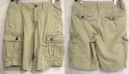 American Eagle Classic Womens Cargo Shorts 100% Cotton Size 28 - $13.66
