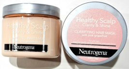 2 Pack Neutrogena Healthy Scalp Clarify &amp; Shine Hair Mask With Pink Grapefruit - £22.56 GBP