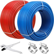For Residential Water Lines In Homes, Pex Radiant Heat Tubing (Red Blue)... - £67.29 GBP