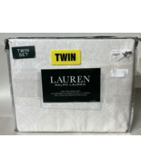 RALPH LAUREN Floral Sepia 3 Piece TWIN SHEET SET NEW 100% COTTON - $1,405.25 MXN