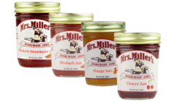 Mrs. Miller&#39;s Homemade Jam Assortment Variety 4 Pack, 9 Ounce Jars - £26.08 GBP