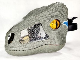 2017 &quot;Blue&quot; Jurassic World Raptor Chomp N’ Roar Mask Velociraptor Sound Mattel - £18.94 GBP