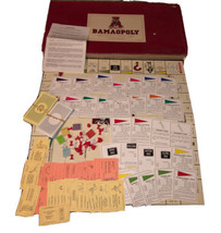 *Bamaopoly* Alumni FIRST EDITION 1987 Board Game (Maybe Missing Some Pie... - $51.13