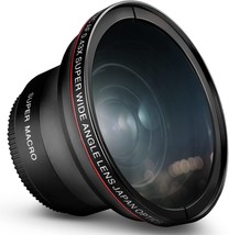 55Mm 0.43X Altura Photo Professional Hd Wide Angle Lens (W/Macro Portion) For - £40.88 GBP
