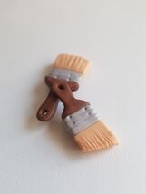 Handmade Clay Paintbrush Magnets (Set of 2) - $147.14 MXN
