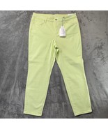 Tommy Bahama Boracay Ankle Pants High Rise Lime Pop Size 14 NWT See Photos - $136.75 CAD