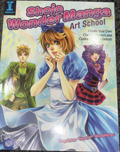 Euc~Shojo Wonder Manga Art School~ Create Your Own Cool Characters &amp; Costumes - £17.60 GBP