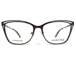 GUESS by Marciano Eyeglasses Frames GM0310 049 Brown Blue Cat Eye 53-16-135 - $69.91