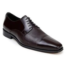 Belvedere Studio Men's Dress Shoes Alexander Deerskin Leather Brown image 3