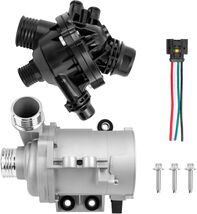 Engine Water Pump W/Thermostat &amp; Bolt 11517586925 For BMW 128i 325i 328i... - $74.95