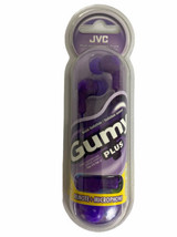 Gumy Plus Earbuds By JVC, Plum Violet Color, HA-FX7M-V Model, New Factory Sealed - £10.83 GBP