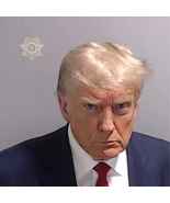 President Donald Trump Mugshot 2023 Jail Atlanta Georgia Election Poster... - $30.99