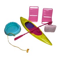 Doll &amp; Barbie Accessories Lot 6 Pieces Fun In The Sun Beach Vacation Kay... - $16.20