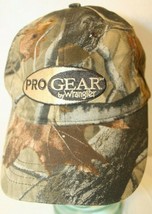 Pro Gear by Wrangler Realtree hardwoods Camouflage strapback Dad Trucker Cap Hat - £39.58 GBP