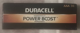 Duracell Power Boost AAA Batteries. 36 Count Sealed Box. Exp 2035 1.5v A... - €19,01 EUR
