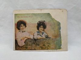 Vintage Over The Garden Wall 2 Ladies Post Card - $12.38