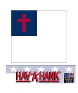 Hav-A-Hank CHRISTIAN FLAG Jesus Christ Cross BANDANA Scarf Head Wrap Fac... - €4,27 EUR